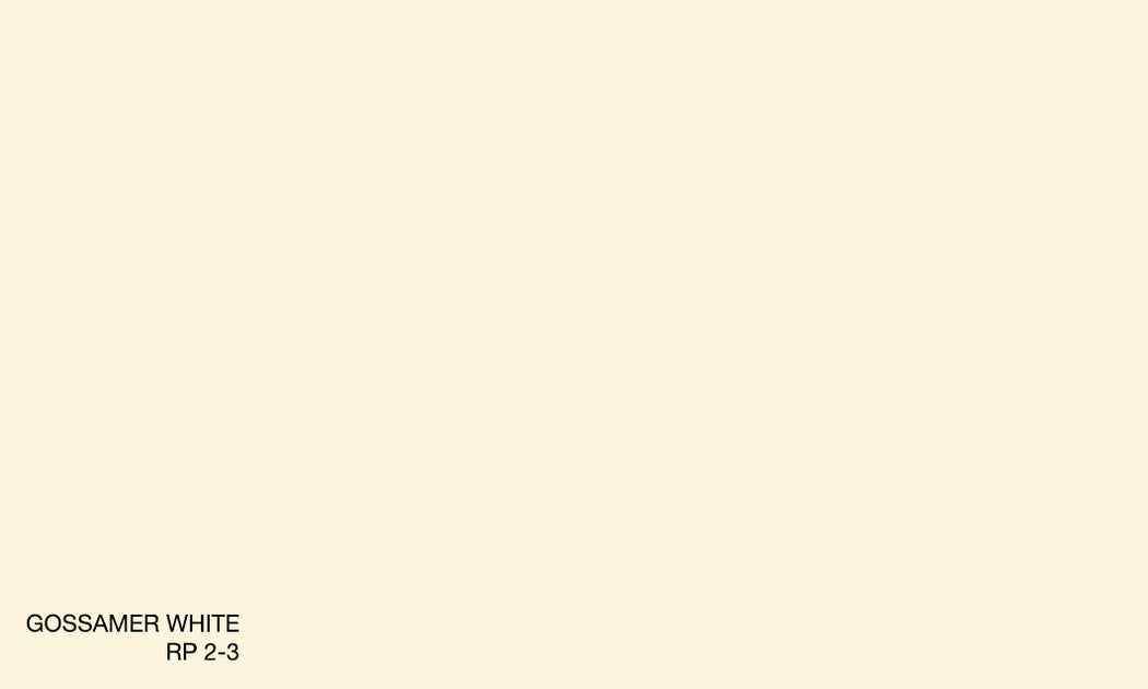 GOSSAMER WHITE RP 2-3 R.ONE – Raffles Paint Pte Ltd