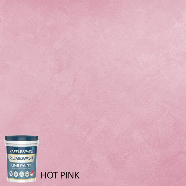 Pink Limewssh R.LIMEWASH (NATURAL SLAKED LIME WASH PAINT) – Raffles Paint Pte Ltd