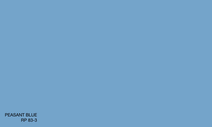 PEASANT BLUE RP 83-3 (R.COAT)