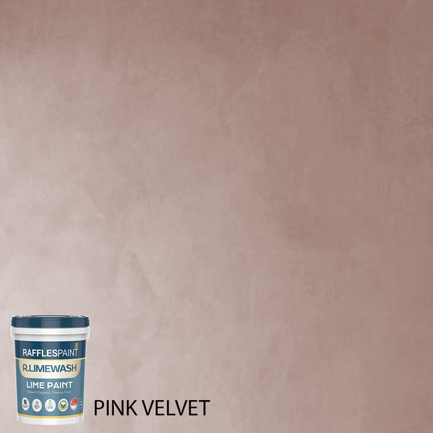 Pink Limewssh R.LIMEWASH (NATURAL SLAKED LIME WASH PAINT) – Raffles Paint Pte Ltd