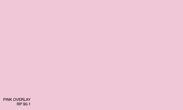 PINK OVERLAY RP 90-1 (R.ANTISMELL)