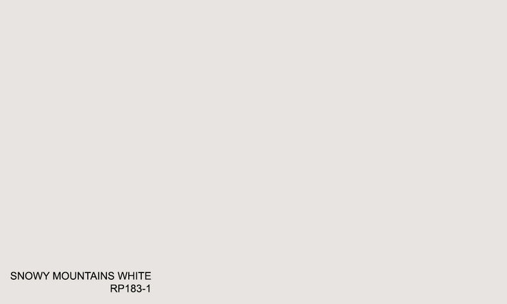 SNOWY MOUNTAINS WHITE RP 183-1 (R.COAT)