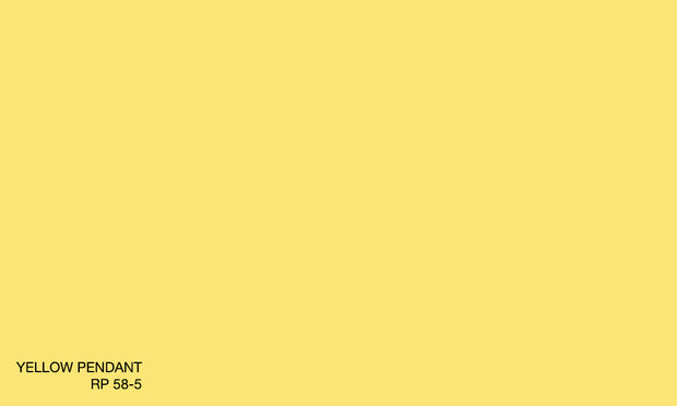 YELLOW PENDANT RP 58-5 (R.COAT)