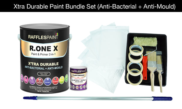 Xtra Durable Paint Room Bundle (1 Common Room Sizing <120sqft)